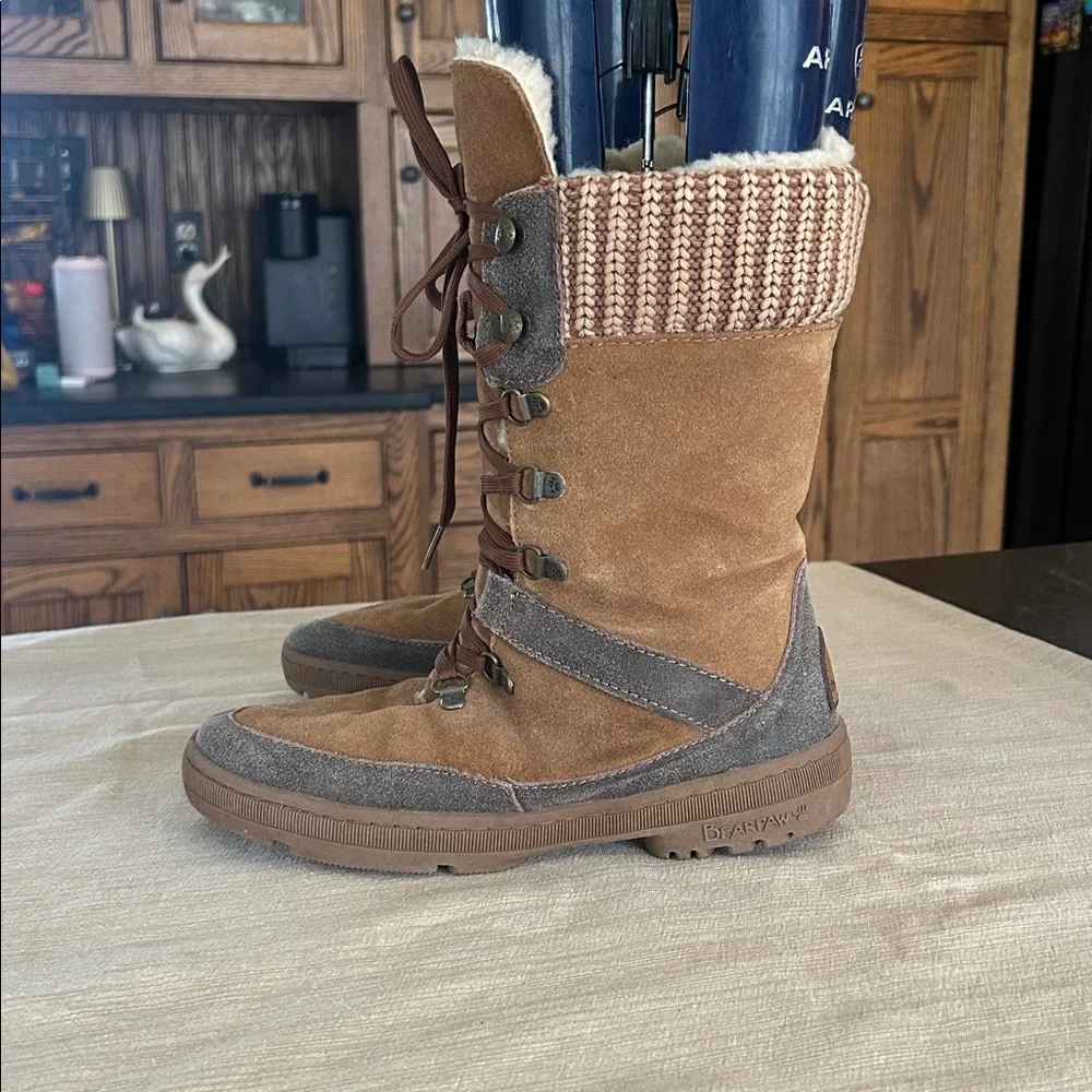 Bearpaw Serena‎ Suede Winter Lace Up Boot